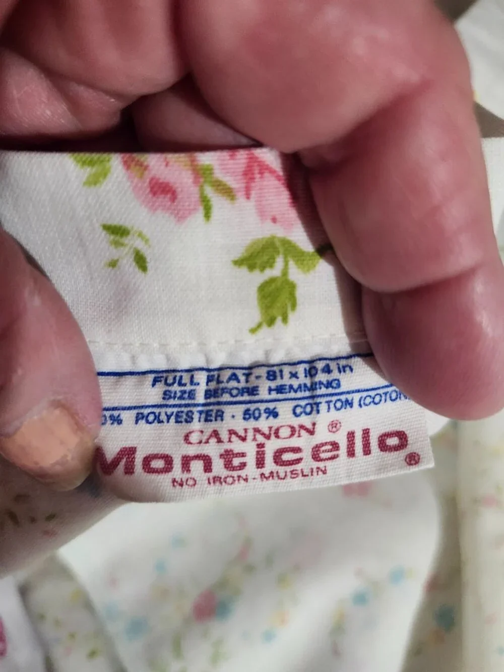 montecillo,thormaston,dan river, & unbranded full flat 6 sheets and pillowcases